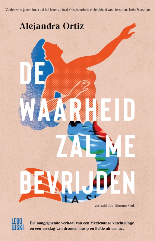 The cover of the book "De Waarheid Zal me Bevrijden" with a mermaid on the front